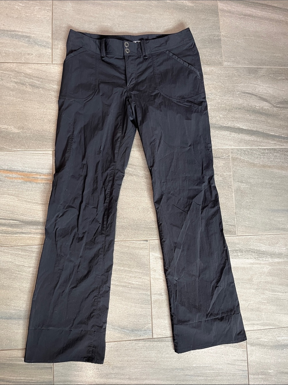 Arc'teryx Women’s Parapet Hiking/Climbing Pants Black Size 10 Outdoor Activewear
